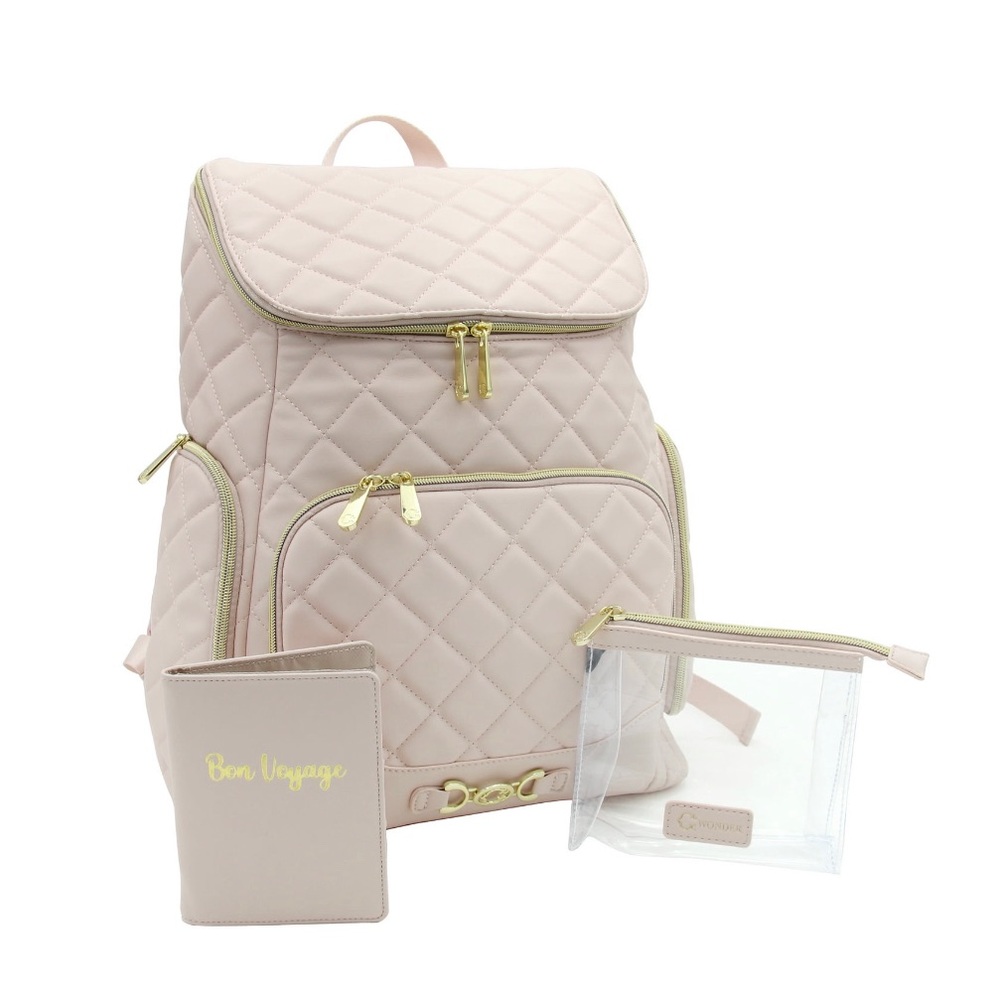 NWT C.Wonder Women's Quilted Travel Backpack